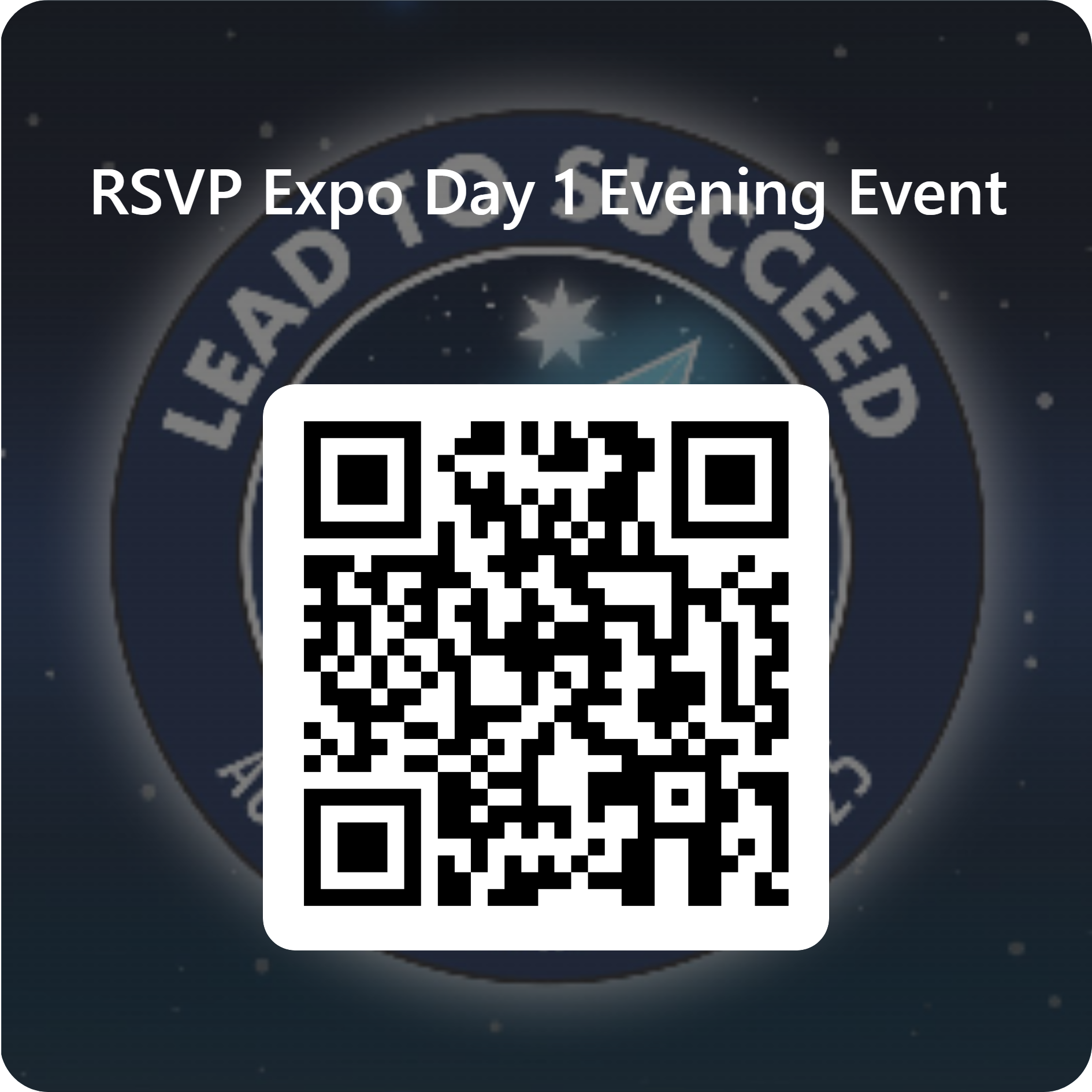 QRCode for RSVP _Expo Day 1 Evening Event_